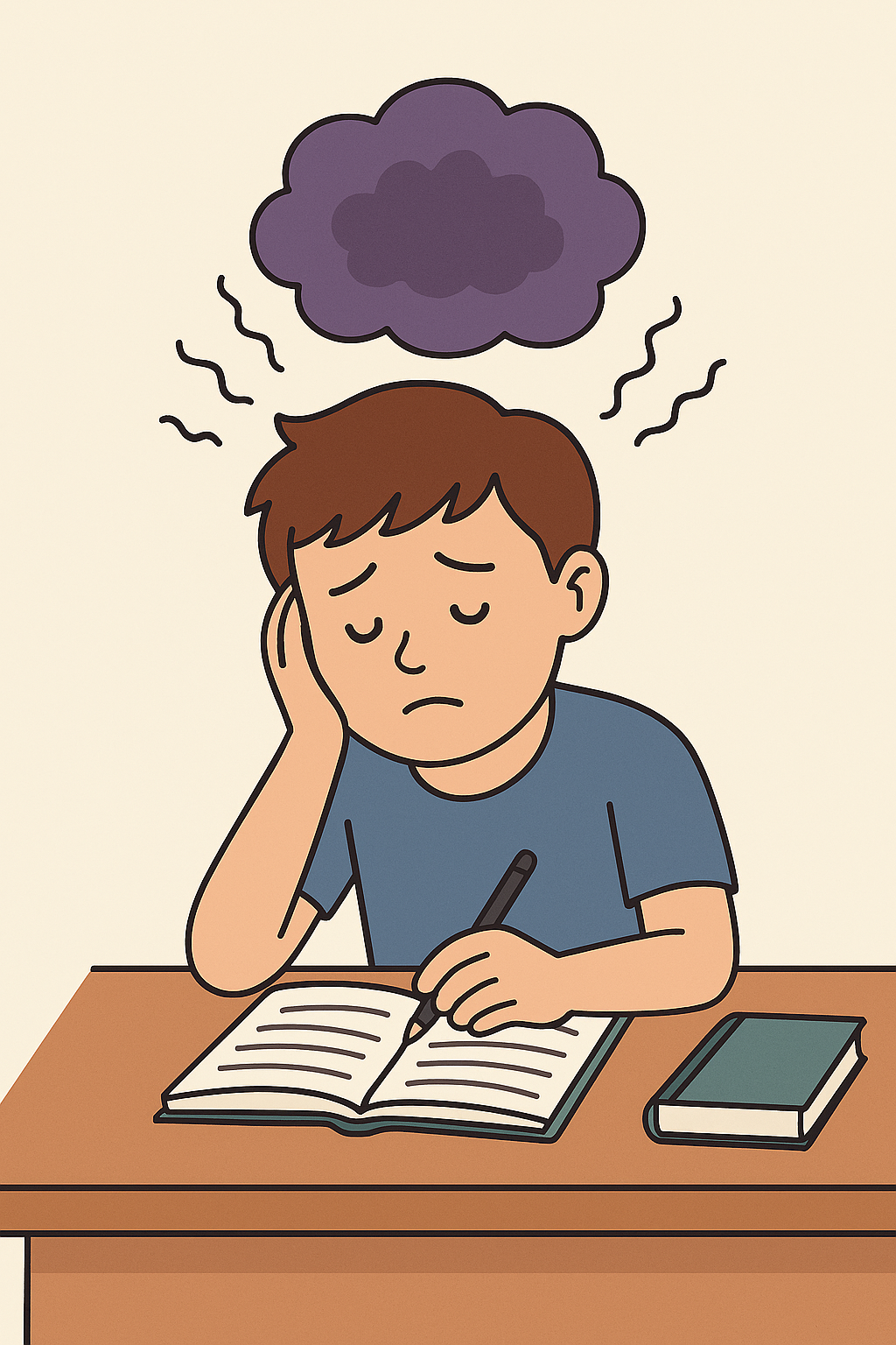 cách giảm stress mùa thi