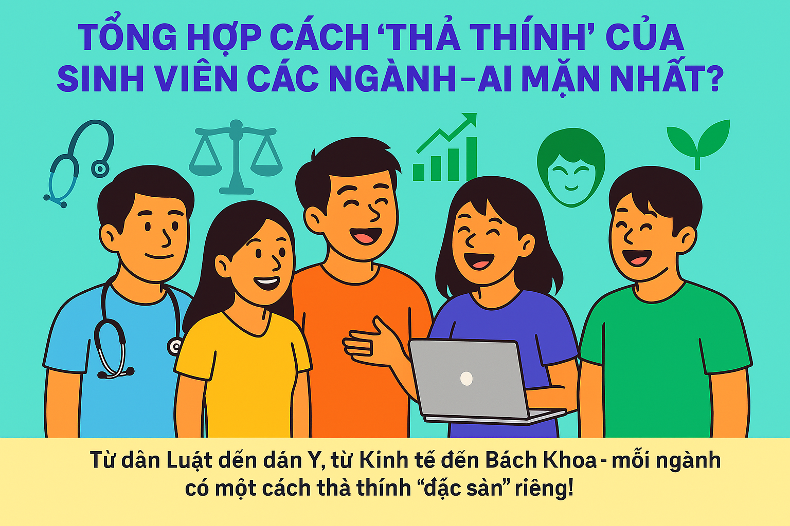 Tổng hợp cách "Thả Thính" của sinh viên các ngành - Ai mặn nhất?